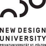 Logo New Design University - Privatuniversität der Kreativwirtschaft
