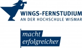 Logo WINGS - FERNSTUDIUM 
           Master Digital Commerce, Marketing & Psychology (Onlinestudium)